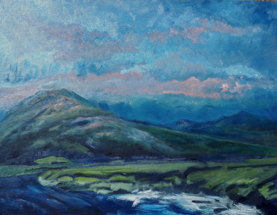 Dawn over Beinn Mhartainn