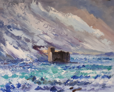 Squall in Castlebay