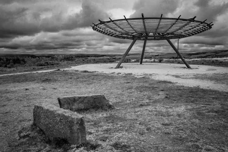 A Gloomy Day at the Halo