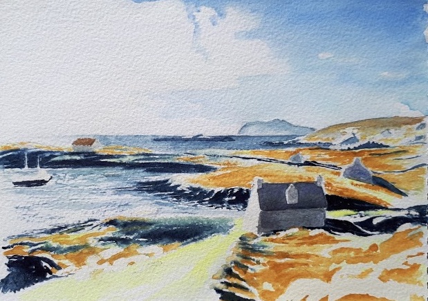 Harbour Cottage Blackhouse Earsary